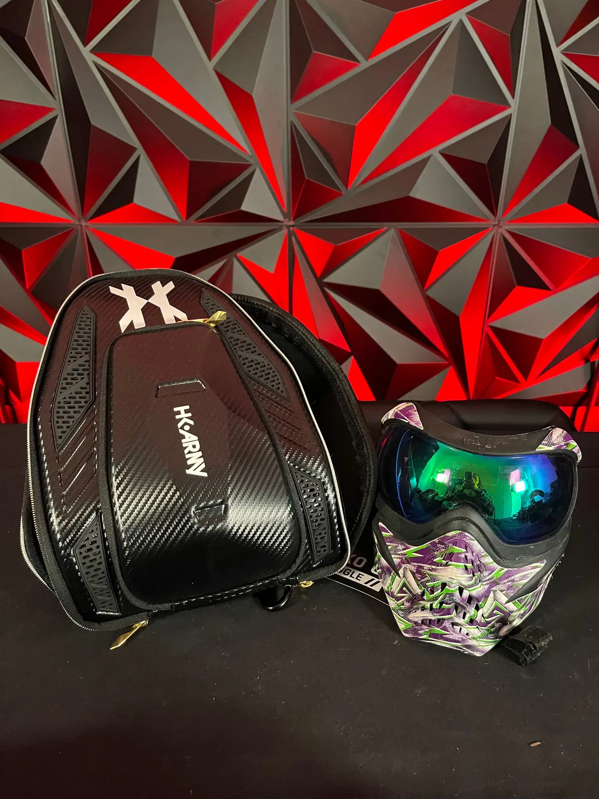 Used V-Force Grill Paintball Mask - Se Villain 1
