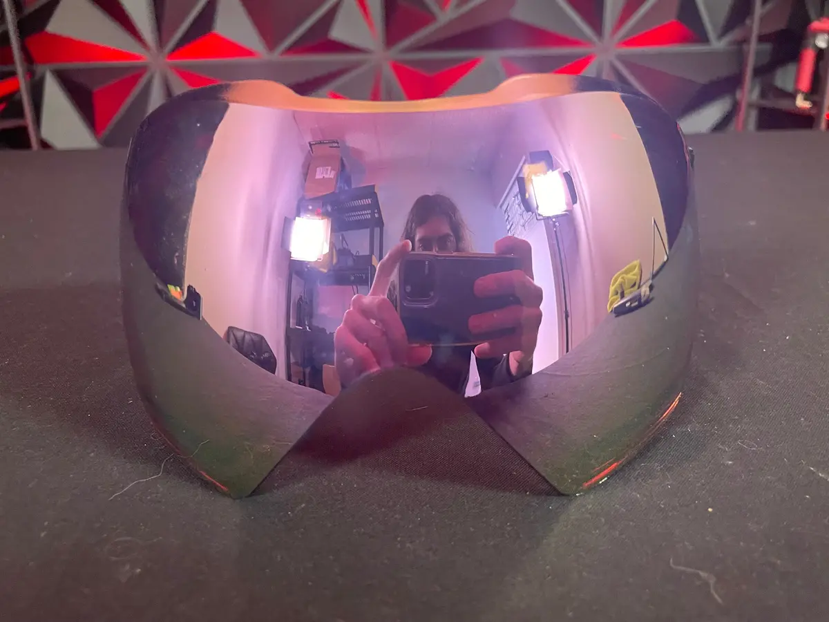Used Push Paintball Lens - Mirrored 1