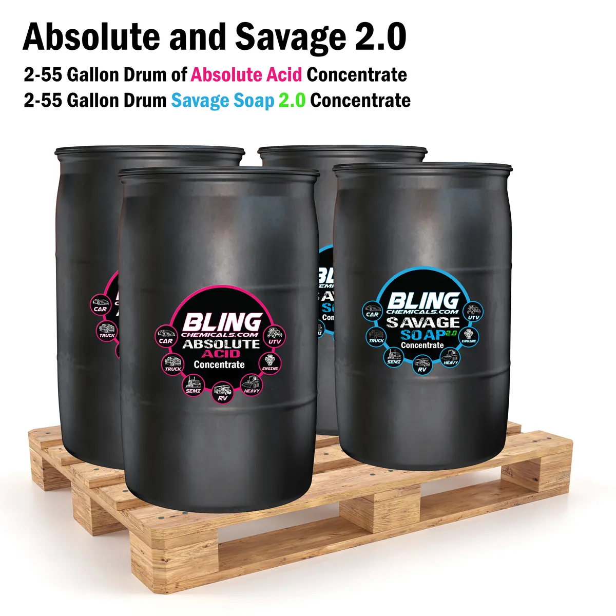 Absolute Acid And Savage Soap 2.0 Pallet 1