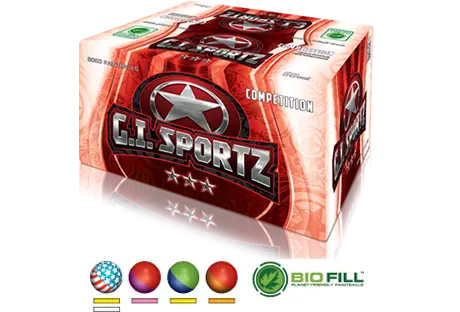 Gi Sportz 3 Star Paintballs - 2000 Paintballs 1