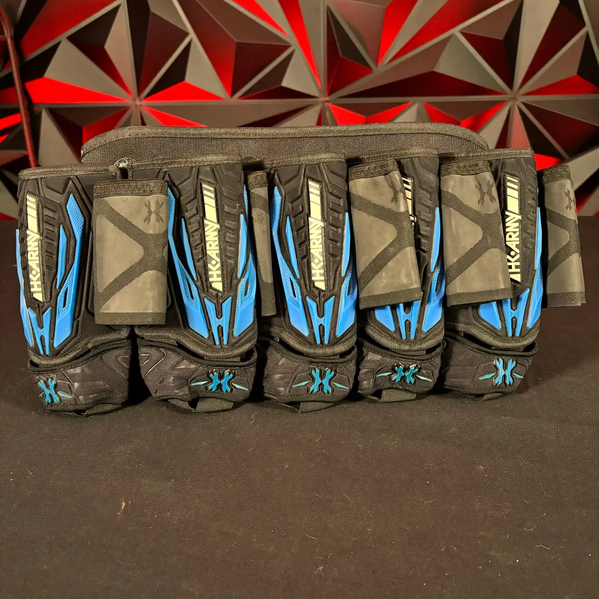Used Hk Army Zero G 2.0 Harness - 5 + 8 - Black/Blue 1