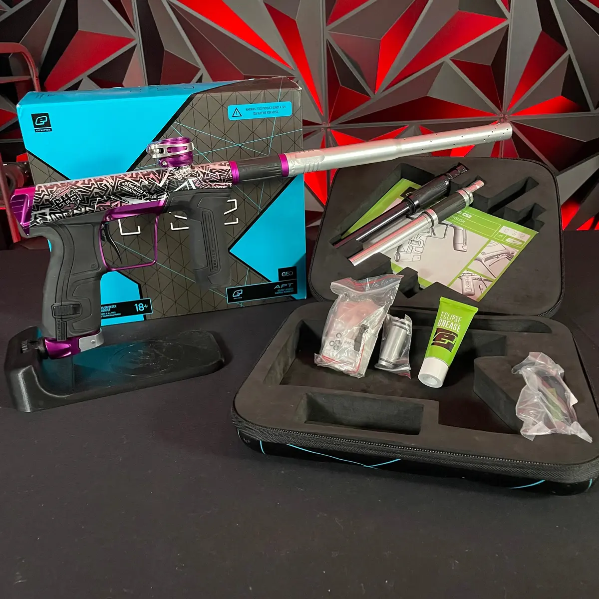 Used Planet Eclipse Cs2 Pro Paintball Gun - Le Sacramento Dmg 1
