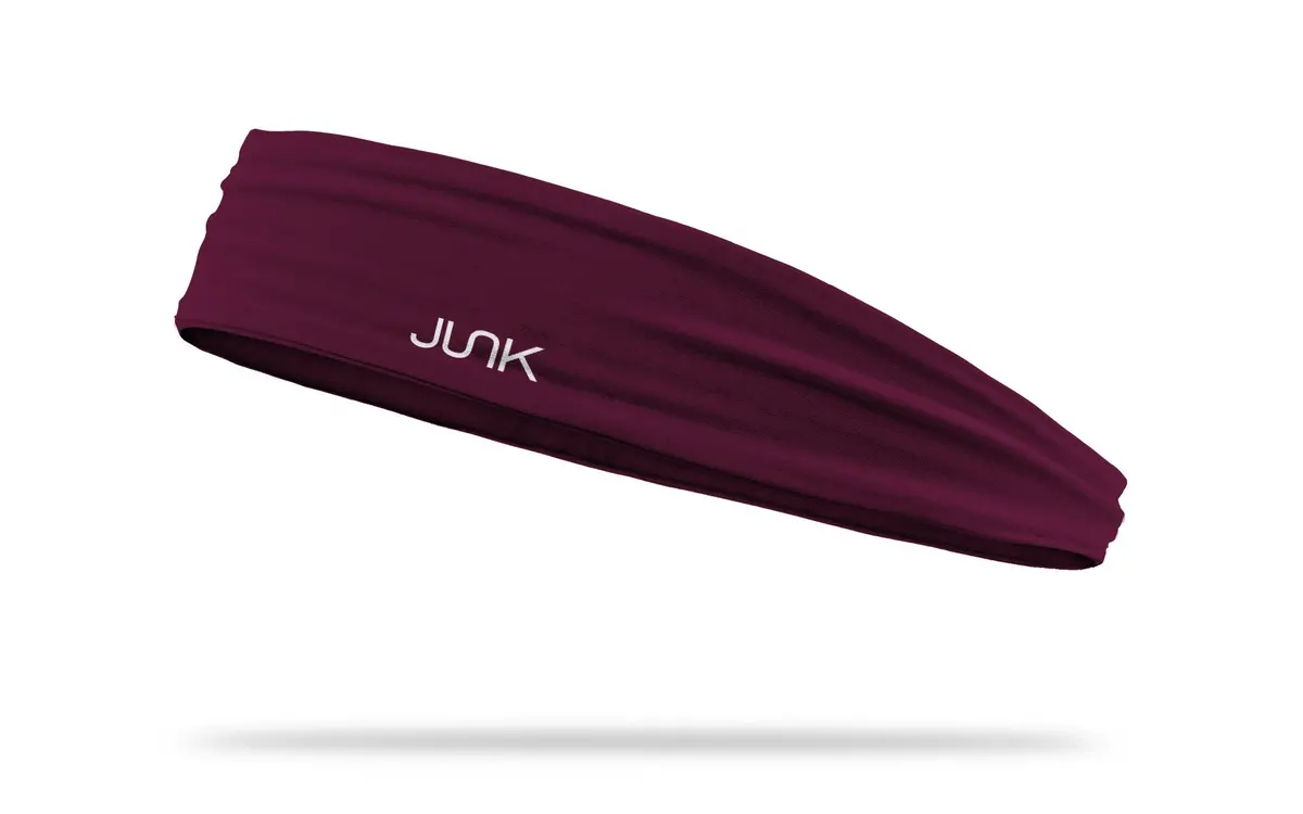 Dark Maroon Infinity Headband 1