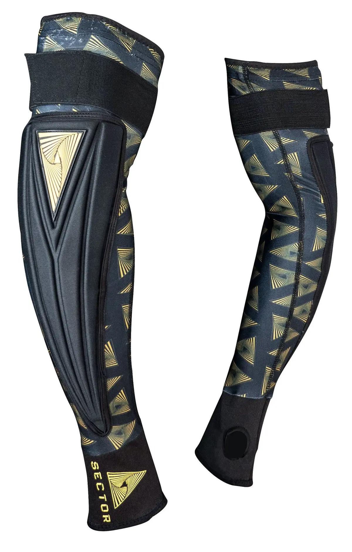 Sector Pro Arm Guards - Black/Gold 1