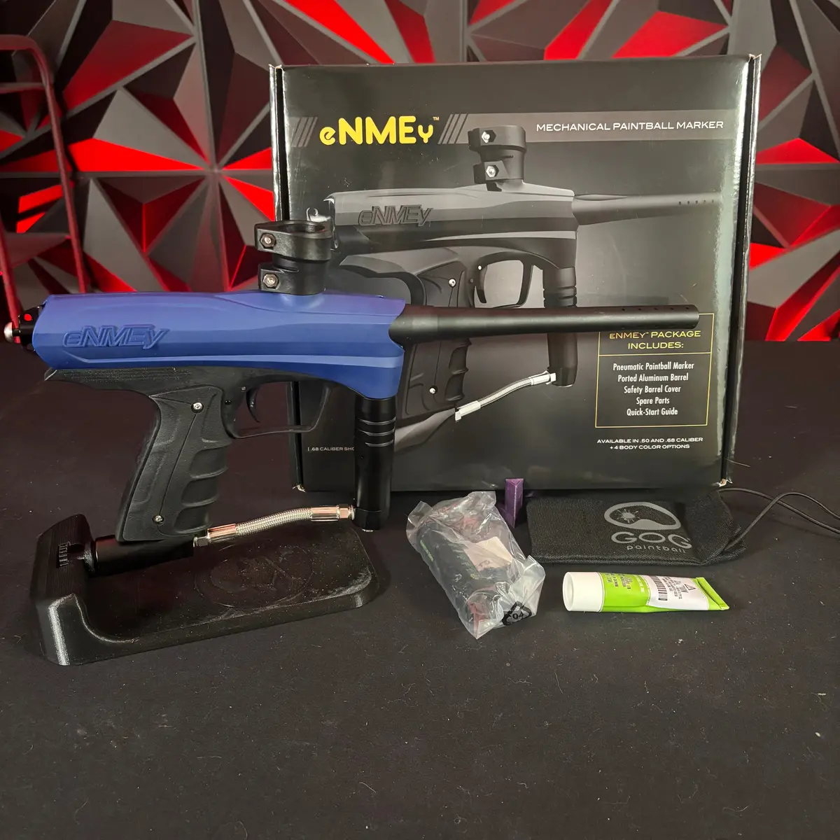 Used Gog Enmey Paintball Gun - Black ( .50 Cal) 1