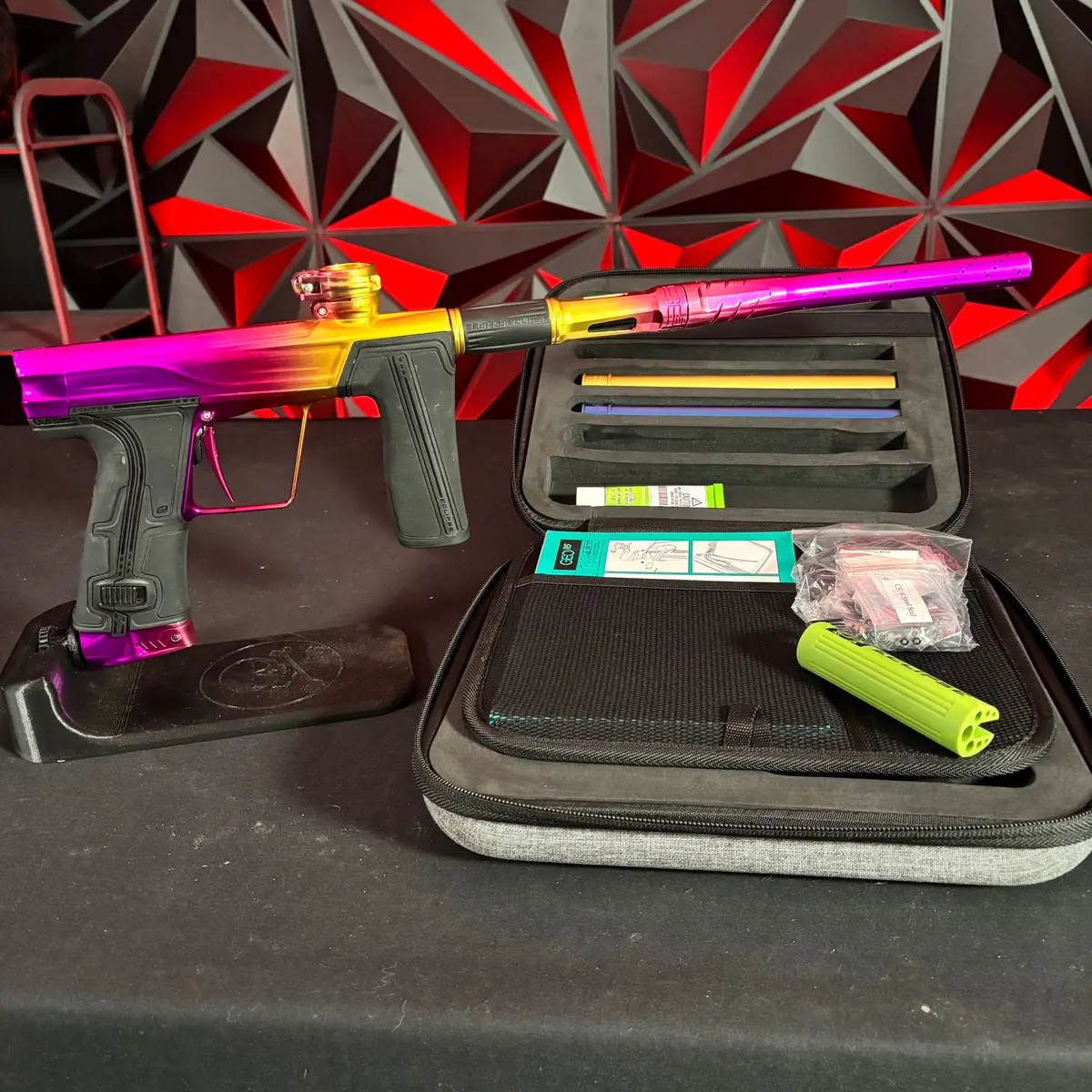 Used Planet Eclipse R5 Paintball Gun - Custom Starburst Fade (1 Of 1) *Owners Gun* 1