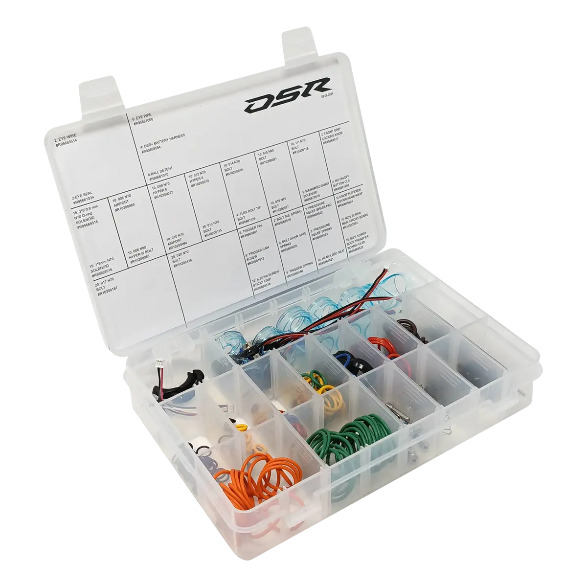 Dye Dsr+/Pro Repair Kit - Complete Kit 1