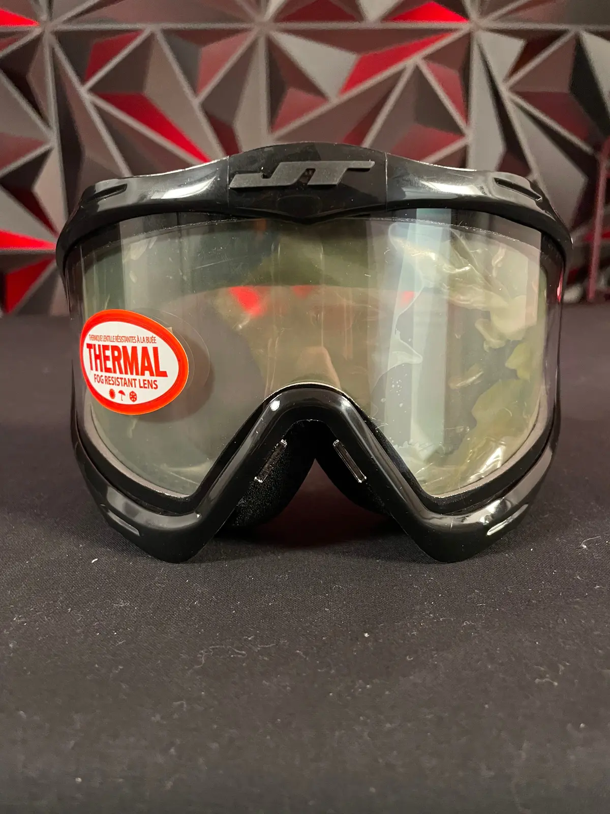 Used Jt Prolex Paintball Mask Frame - Black W/ Clear Lens 1