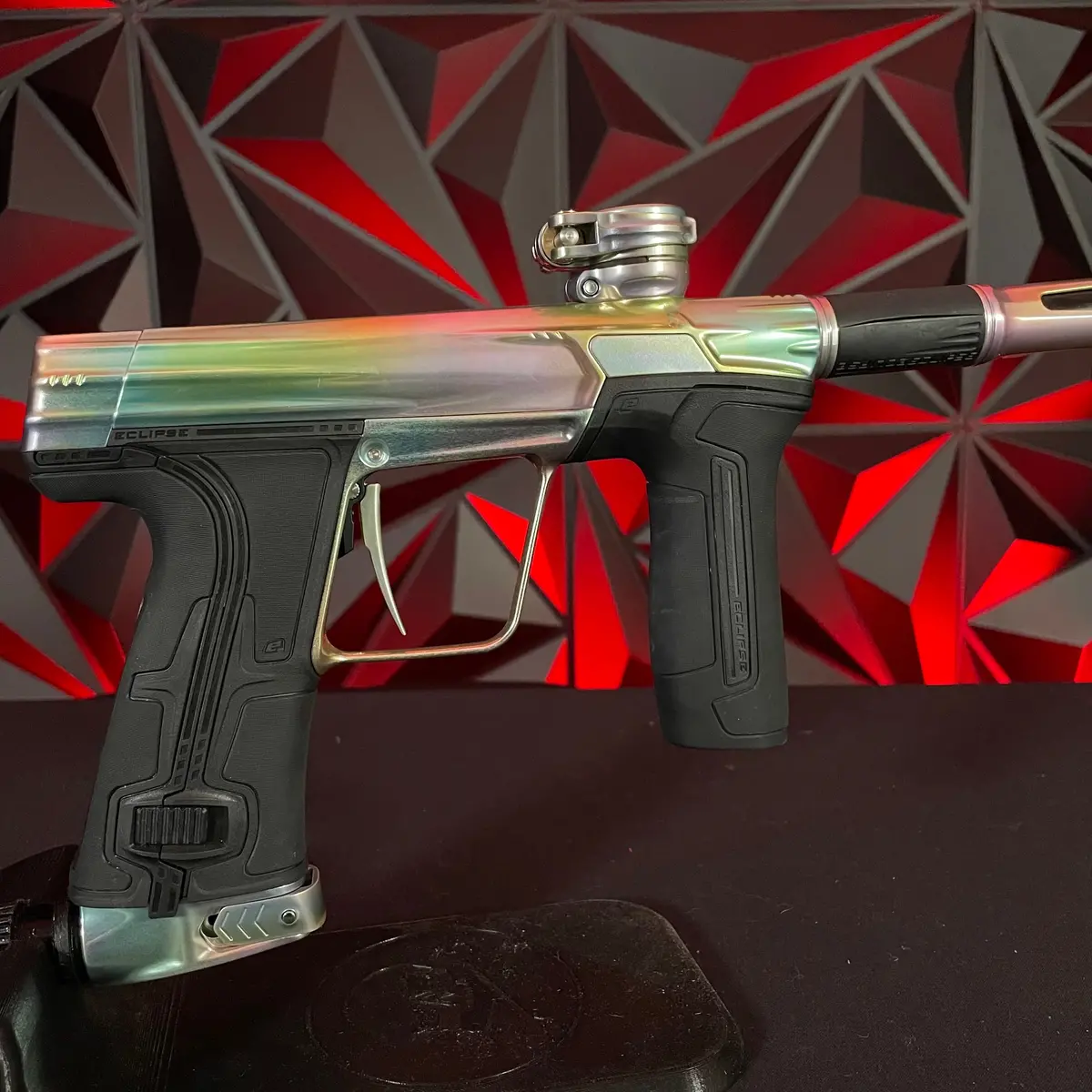 Used Planet Eclipse Cs3 Paintball Gun - Polished Prism/Aurora 1