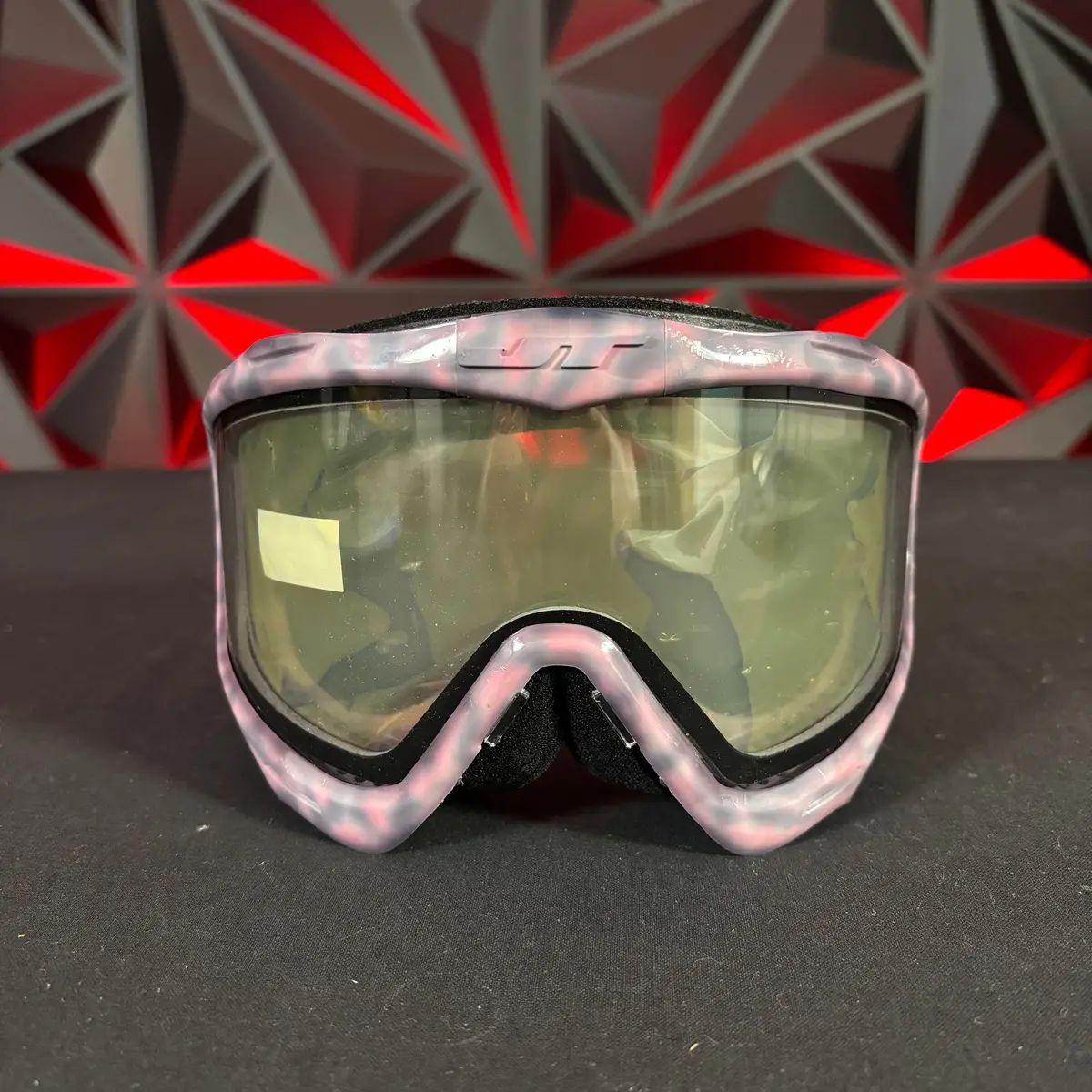 Used Jt Proflex Paintball Frames - Pink/ Purple Cheeta *Custom Dipped* 1