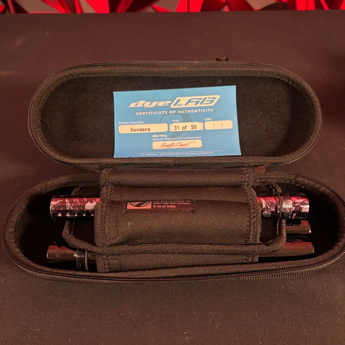Used Dye Ul-S Barrel Kit - Sandana 1