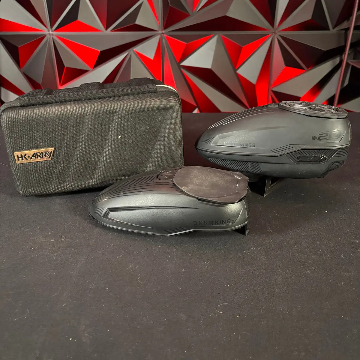 Used Bunkerkings Ctrl Loader - Black W/ Black Ntr Speedfeed And Ramps And Extra Lid /W Rainlid 1