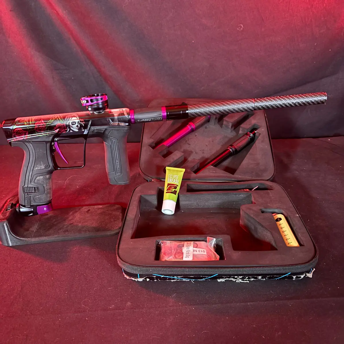 Used Planet Eclipse Cs2 Paintball Gun - Day Of The Dead 1
