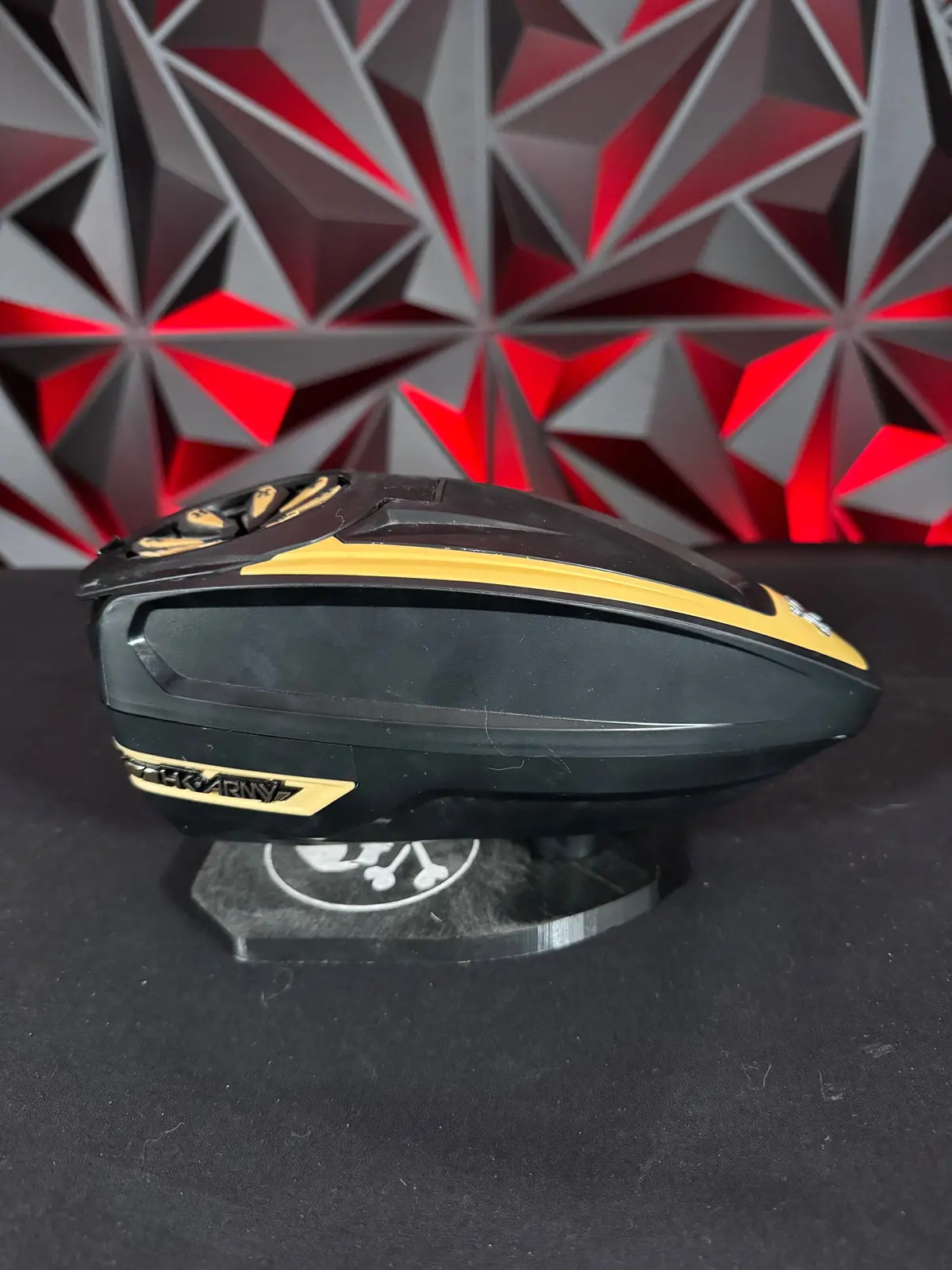 Used Hk Army Tfx Paintball Loader - Black/Gold W/Epic Speedfeed 1