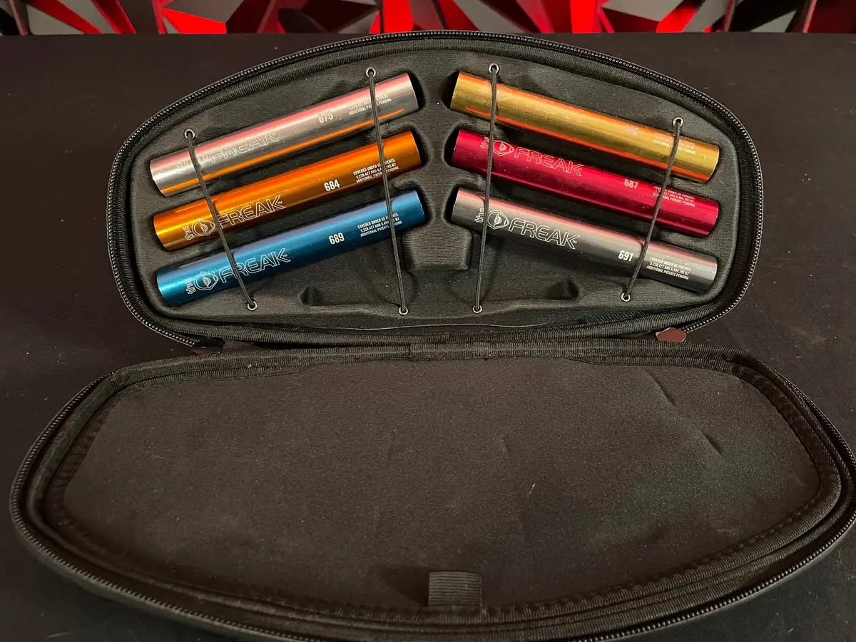 Used Original Freak Boremaster Kit - 6 Aluminum Inserts W/Original Freak 2- Piece Barrel System 1