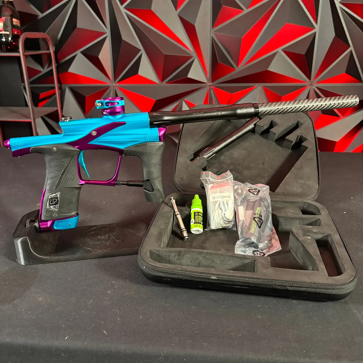 Used Planet Eclipse Lv1.6 Paintball Gun - Blue/Purple 1