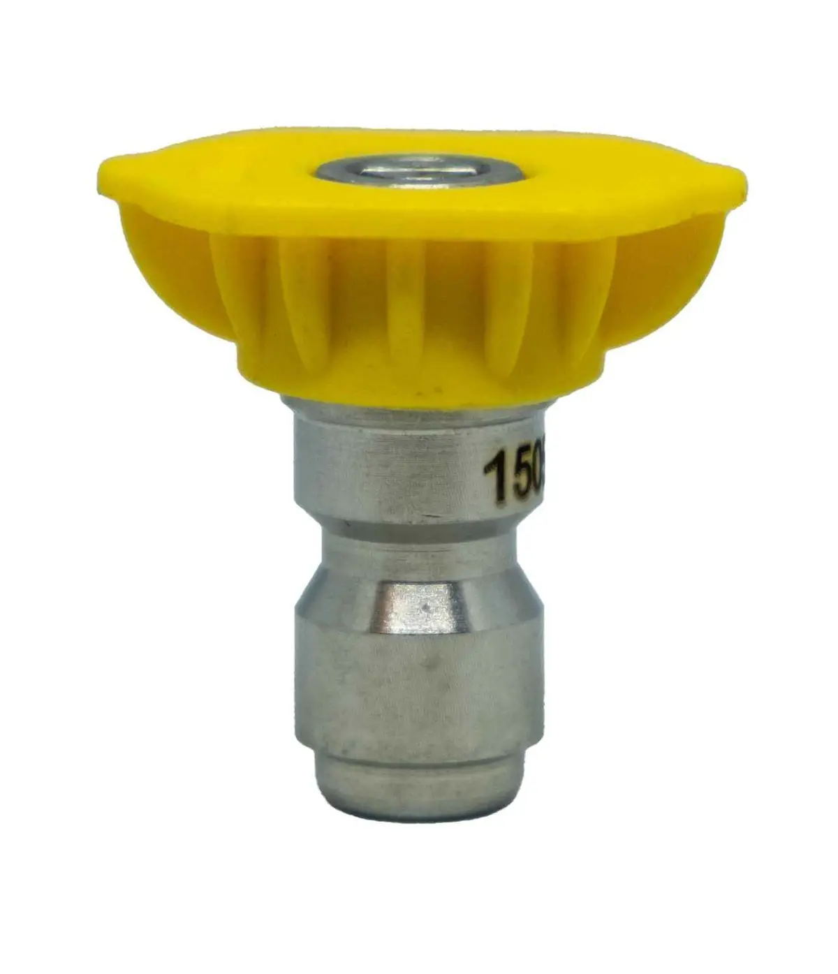 Yellow Tip 15-Degree Quick Disconnect Spray Nozzle 1