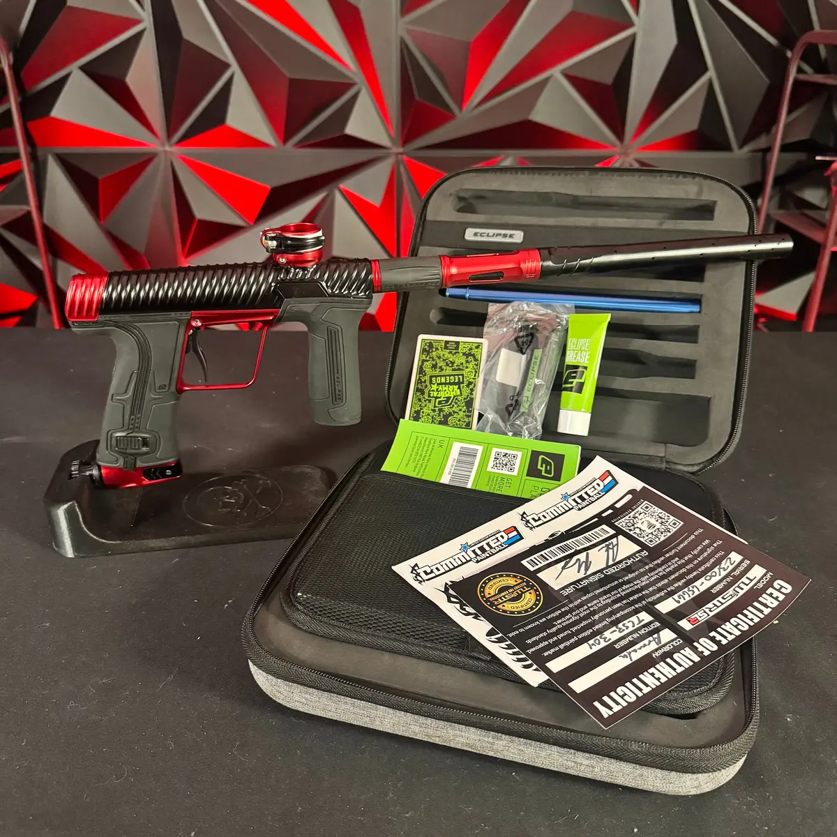 Used Planet Eclipse Twister Cs3 Paintball Gun - Black/Red 1