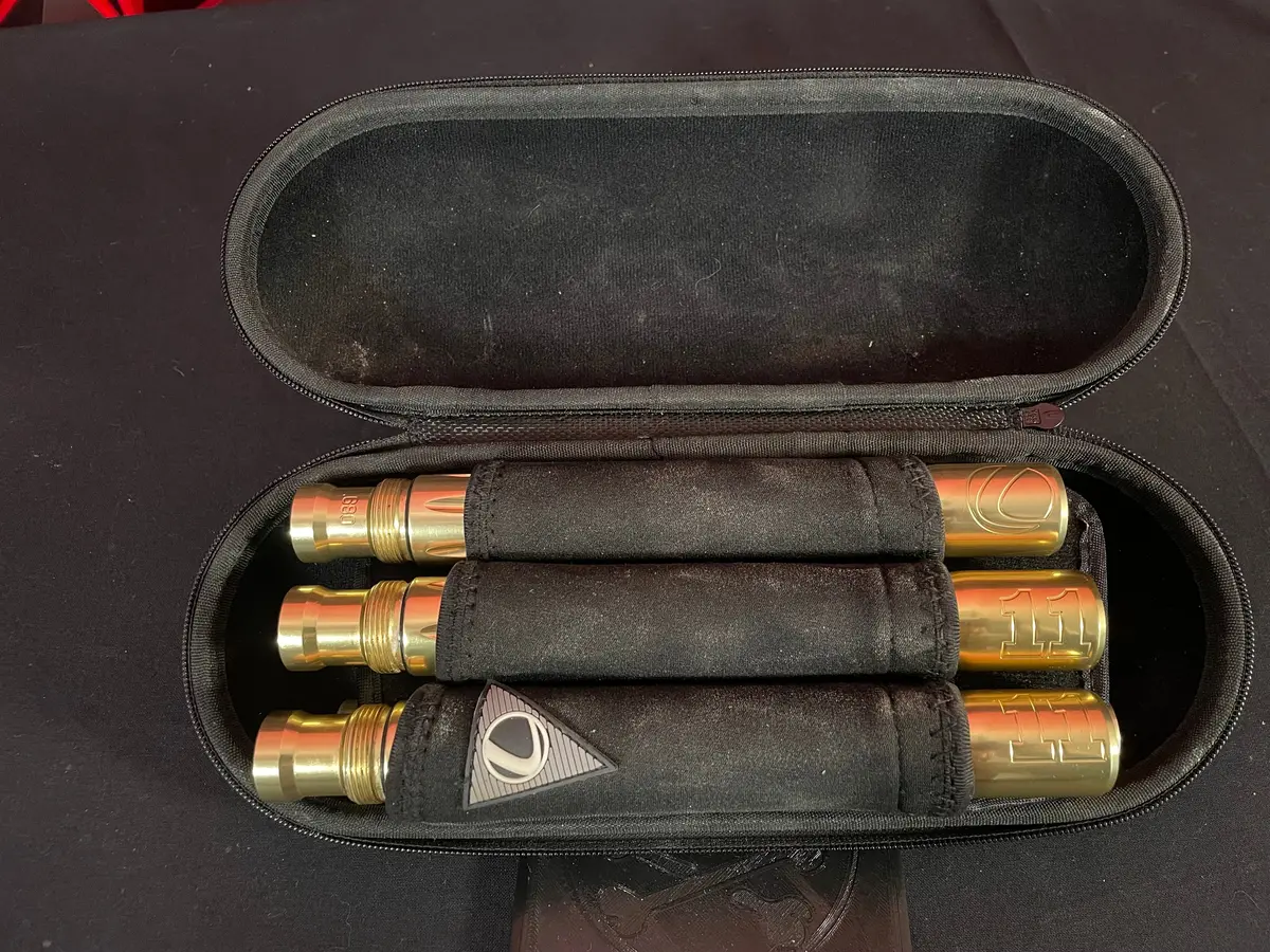 Used Dye Ul-S Archie Montemayor Mvp Limited Edition Barrel - Gold W/ Barrel Case 1