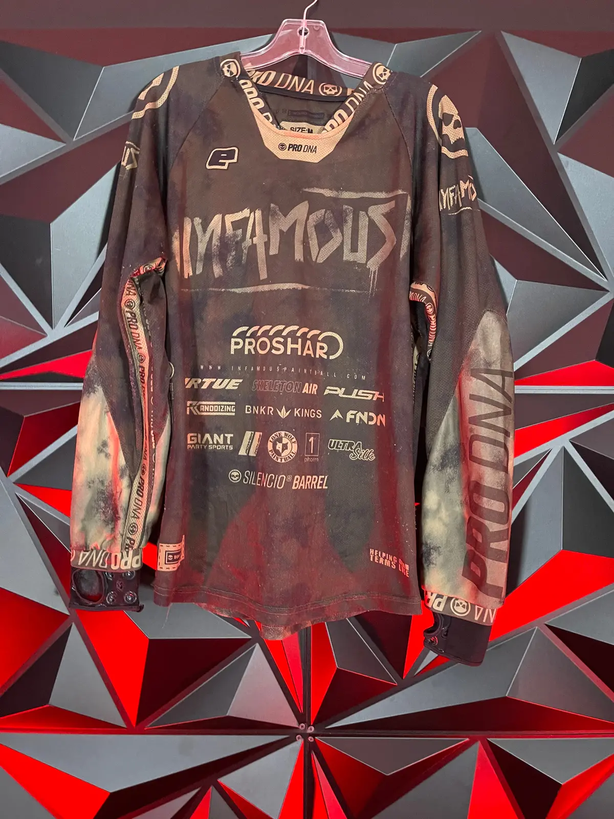 Used Infamous Paintball Jersey - Medium 1