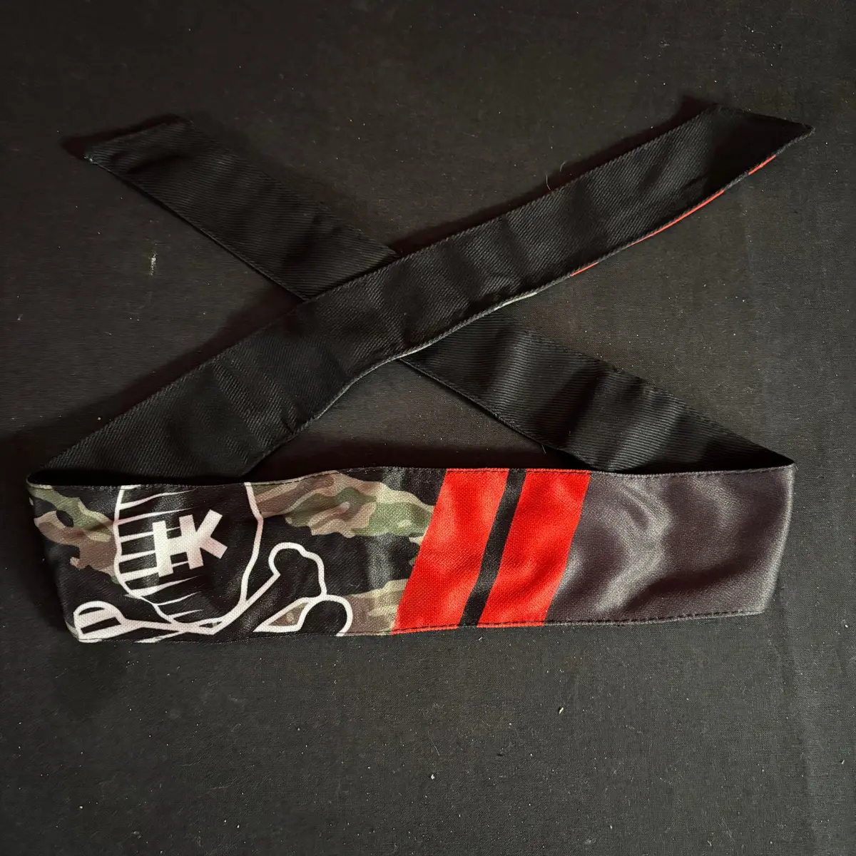 Used *Display* Hk Army Headband- Mr. H Slayer Woodland 1