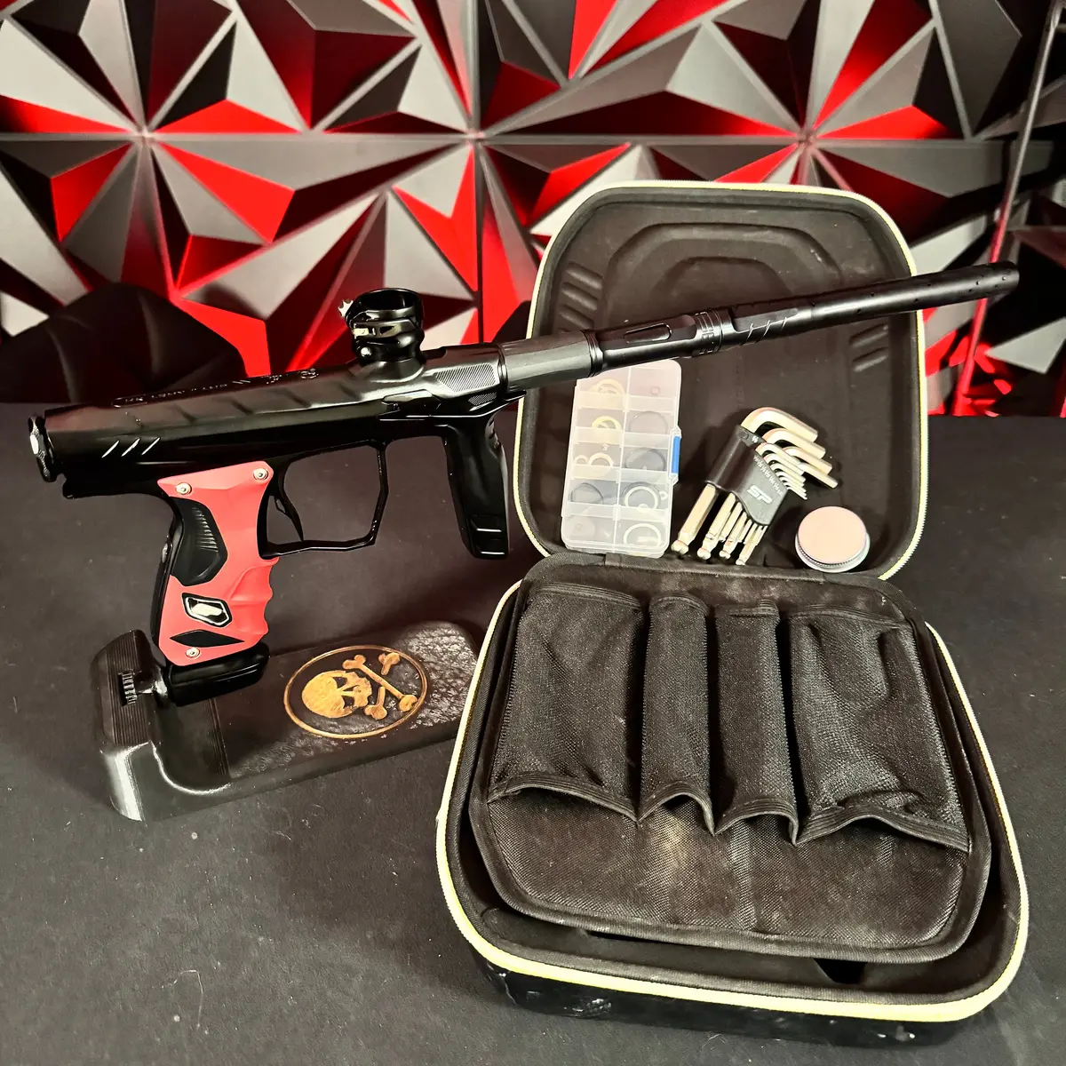 Used Hk Army Shocker Amp Paintball Gun- Black 1