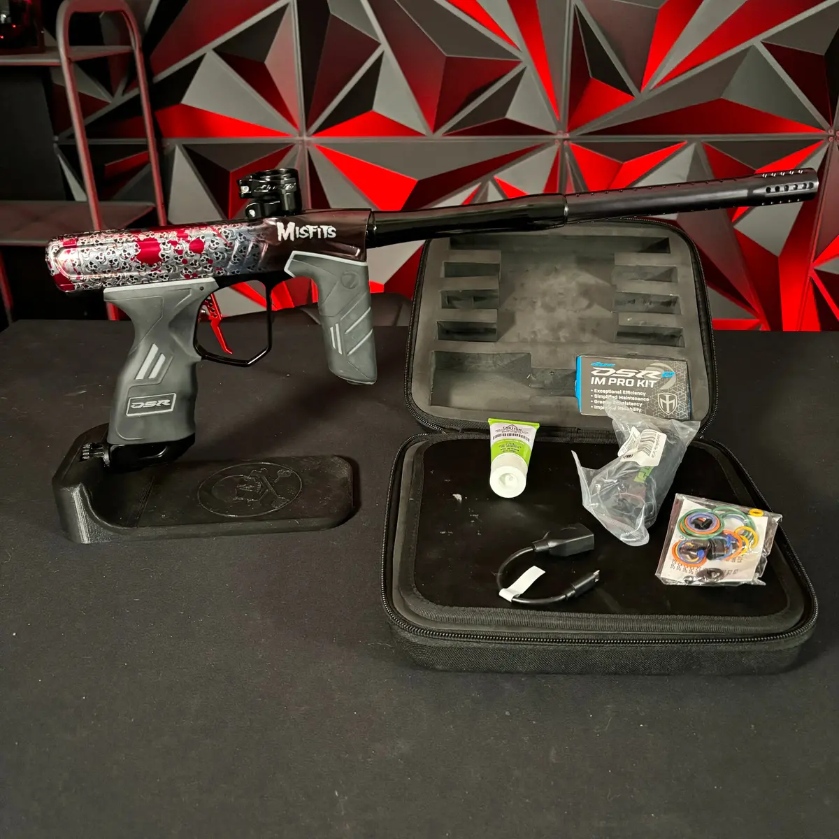 Used Dye Dsr+ Paintball Marker - Pga Misfits Heavy Metal 1