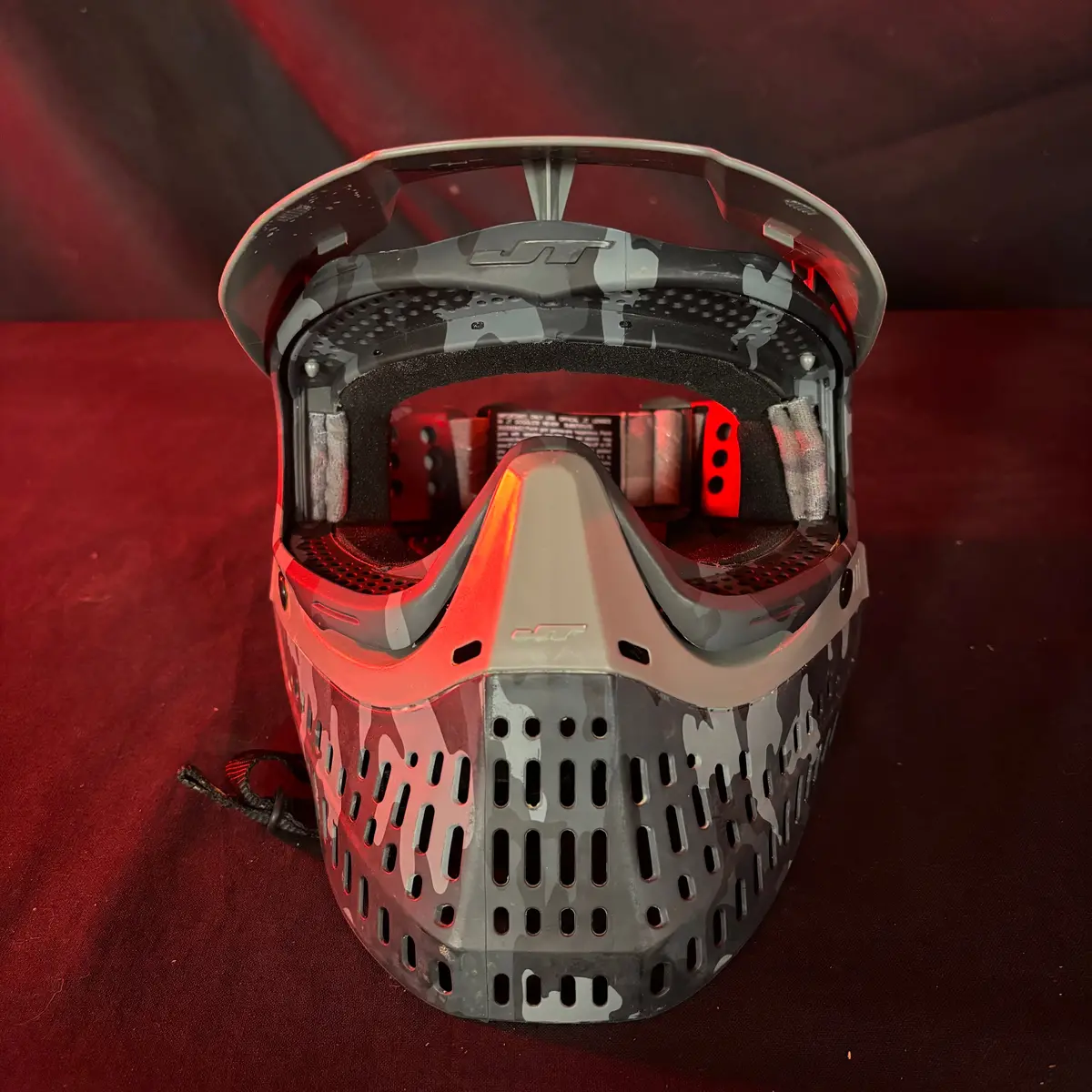 Used Jt Spectra Proflex Paintball Mask - Grey/ Grey Camo 1
