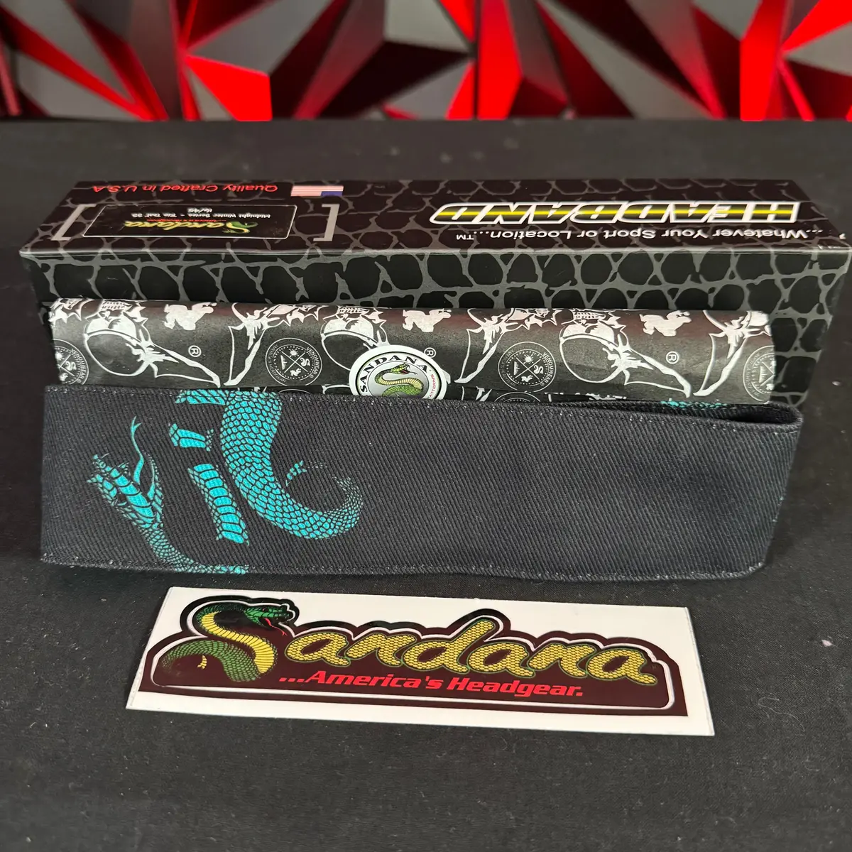 Sandana Headband - Midnight Winter Series "Rio Teal" Ss (#16/45) 1