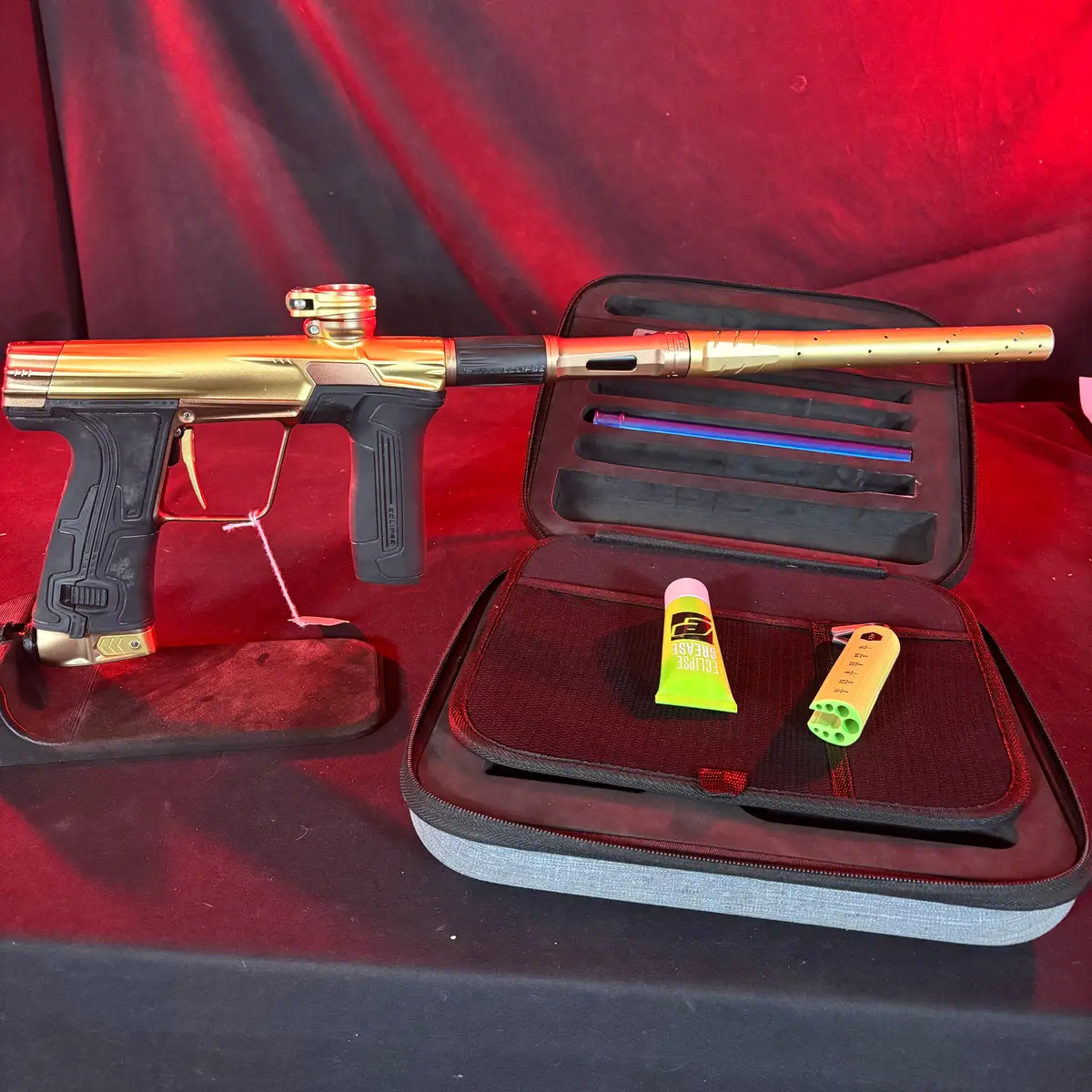 Used Planet Eclipse Cs3 Paintball Gun - Gold/Bronze (Crusade) 1