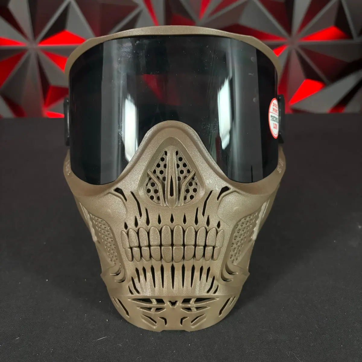 Used Hk Army Hstl Skull - Tan W/Smoke Lens 1