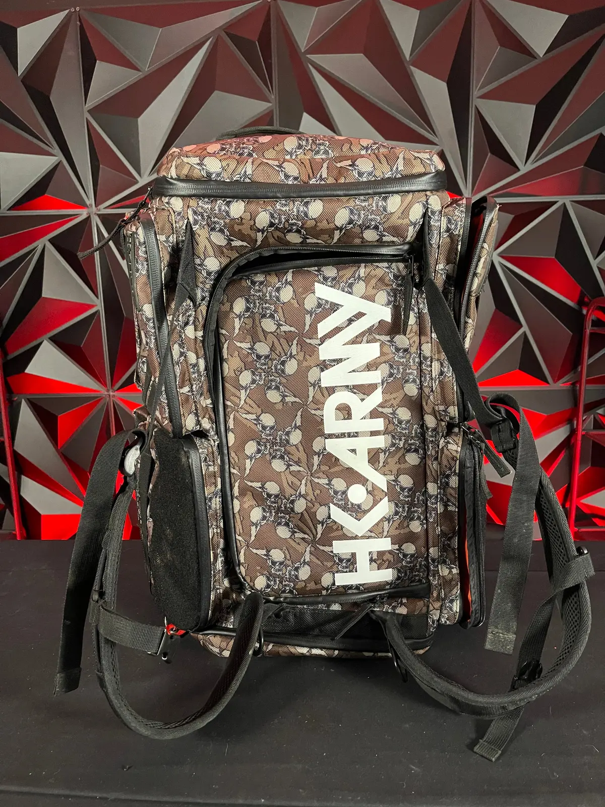 Used Hk Army Expand Gear Bag - 35L - Flying Skull Tan 1
