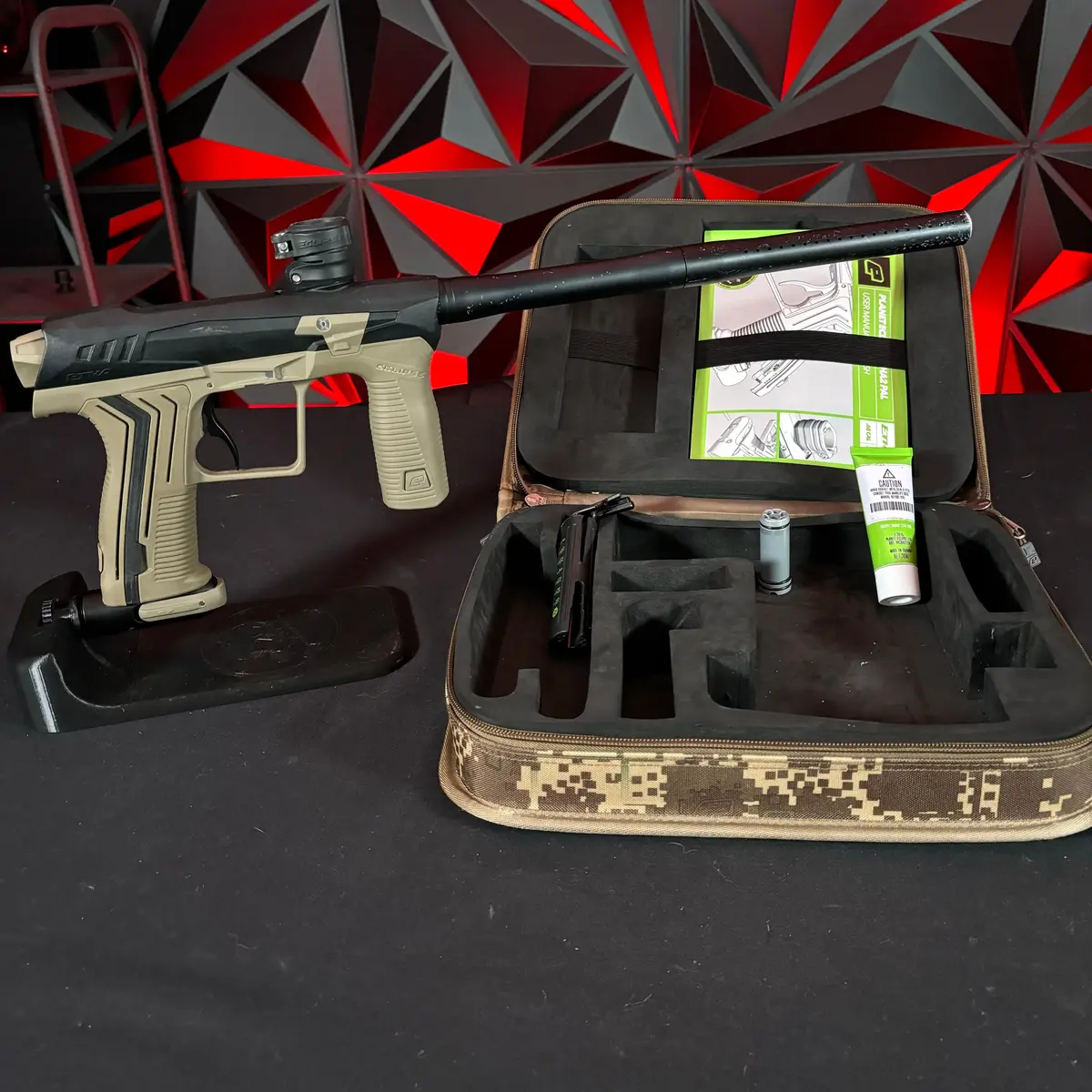 Used Planet Eclipse Etha 2 Paintball Marker - Black / Earth 1