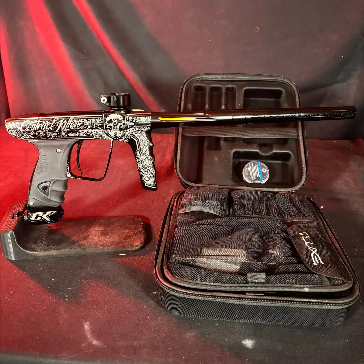 Used Dlx Luxe Ice Paintball Gun - Contract Killer 1