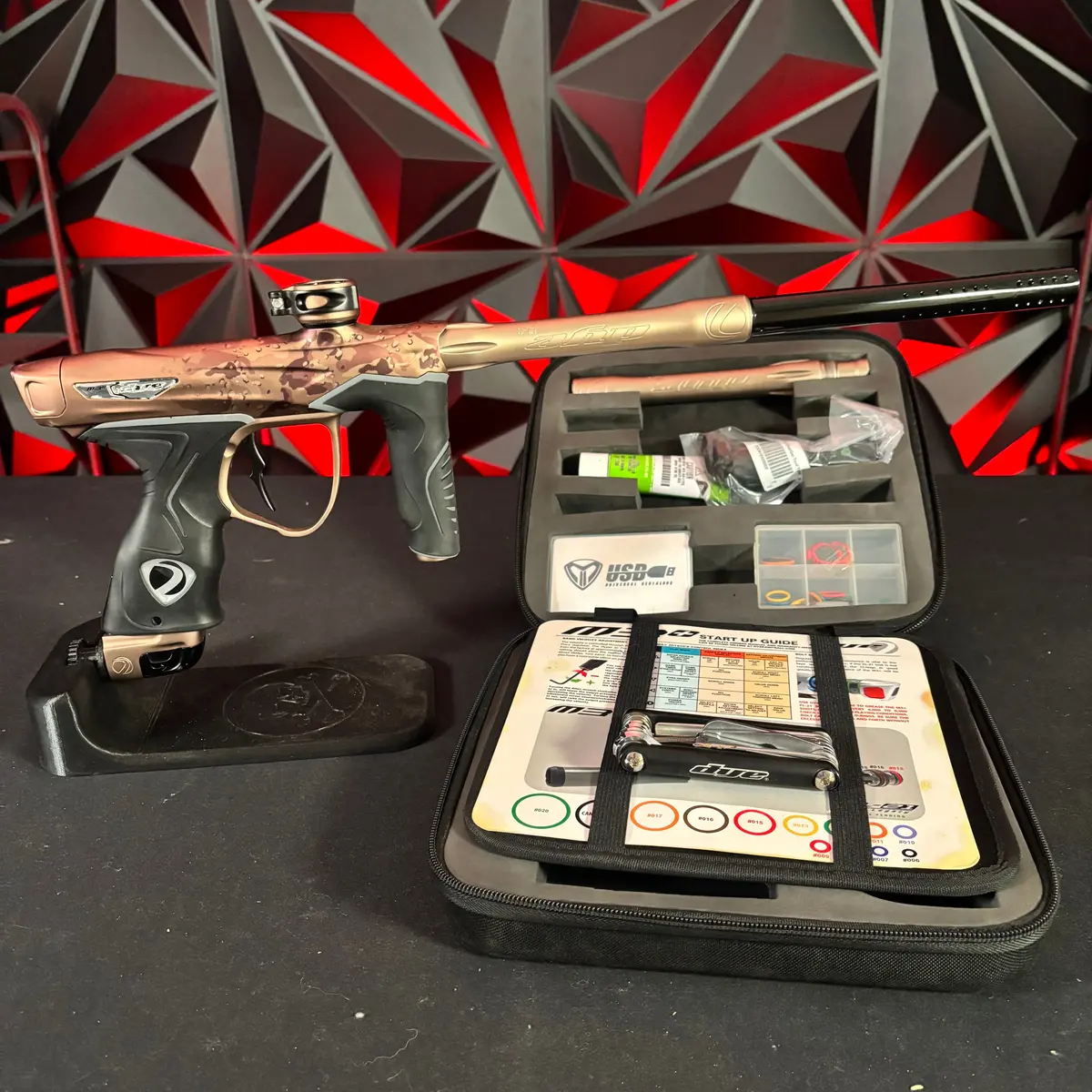 Used Dye M3+ Paintball Gun - Pga Desert Camo 1