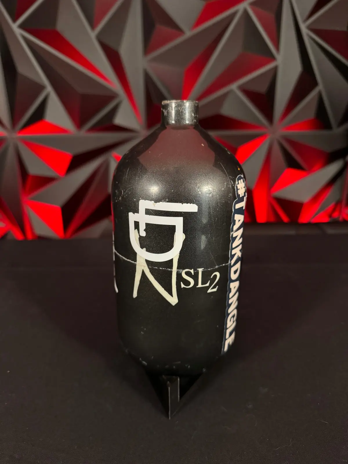 Used Ninja Sl2 77/4500 Paintball Tank - Gunsmoke  *Bottle Only* 1