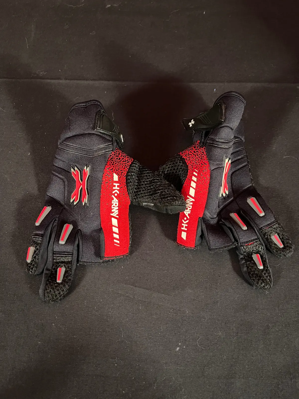 Used Hk Army Pro Gloves - Lava - Large 1