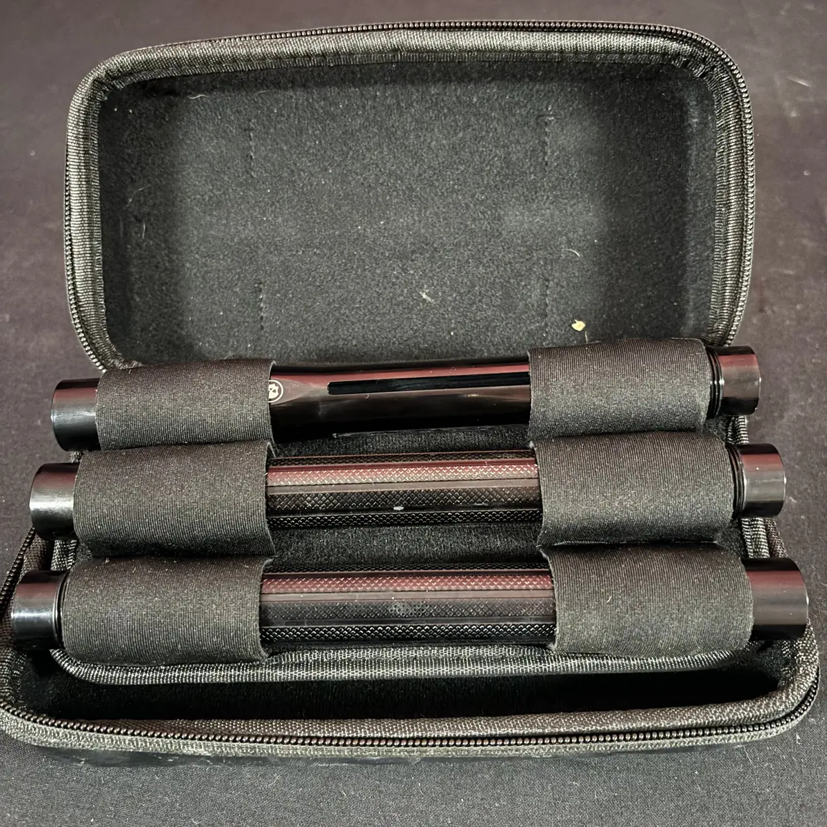Used Infamous Pro Dna Silencio Barrel Kit - Polish Black - Ac Threaded 1