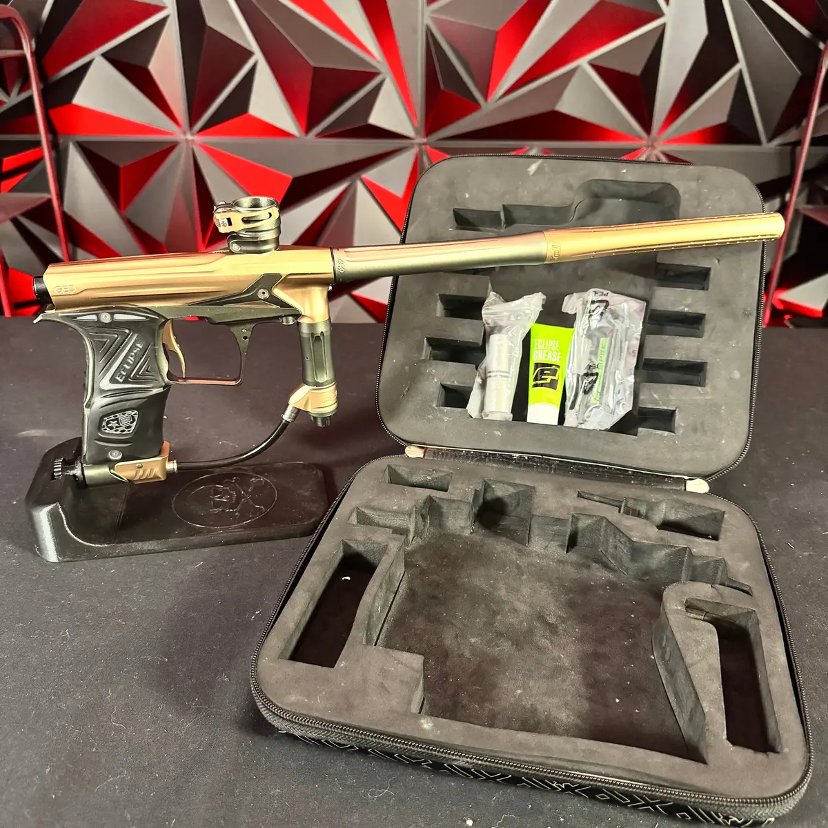 Used Planet Eclipse Geo 3 Paintball Gun - Sandstone/Olive 1