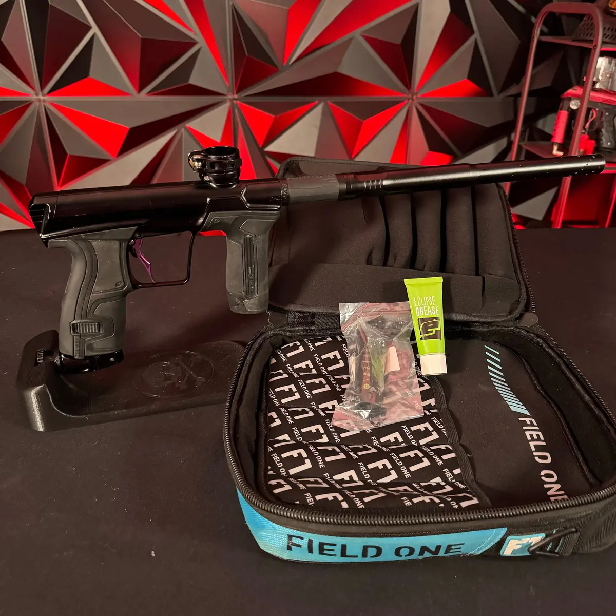 Used Planet Eclipse Cs2 Pro Paintball Gun - Midnight W/Infamous Deuce Trigger 1