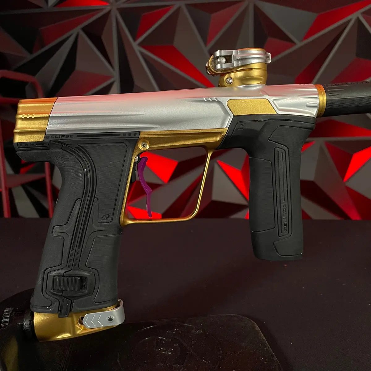 Used Planet Eclipse Cs3 Paintball Gun - Ritual W/ Red Infamous Deuce Trigger 1