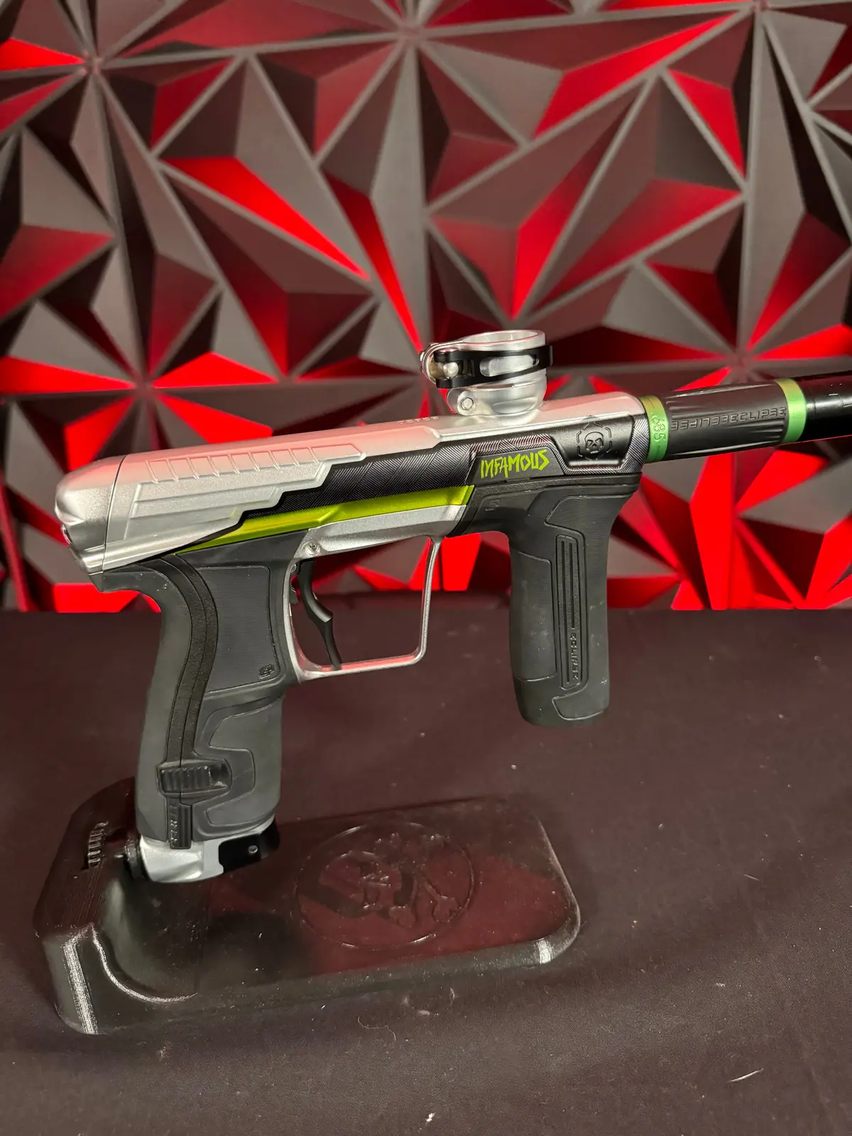 Used Infamous / Planet Eclipse Cs2 Paintball Gun - Plata O Plomo Limited Edition 1