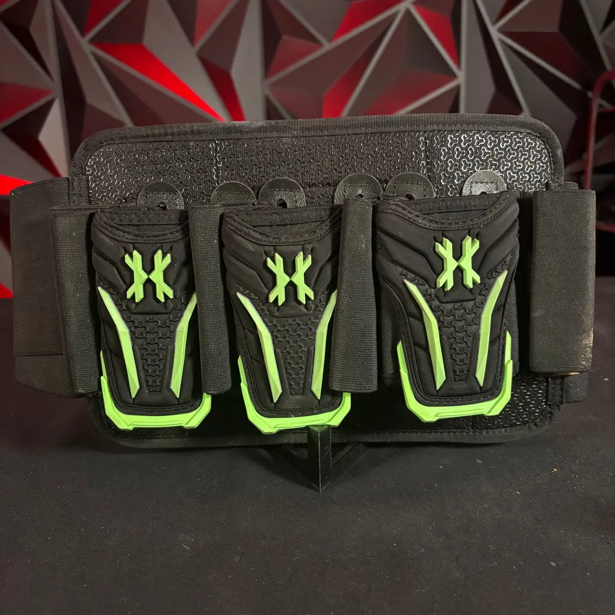Used Hk Army Zero G Lite Harness - Black/Green 1