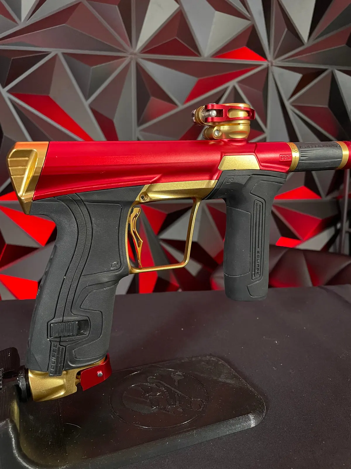 Used Planet Eclipse Cs2 Pro Paintball Gun - Heat Wave W/Infamous Deuce Trigger 1