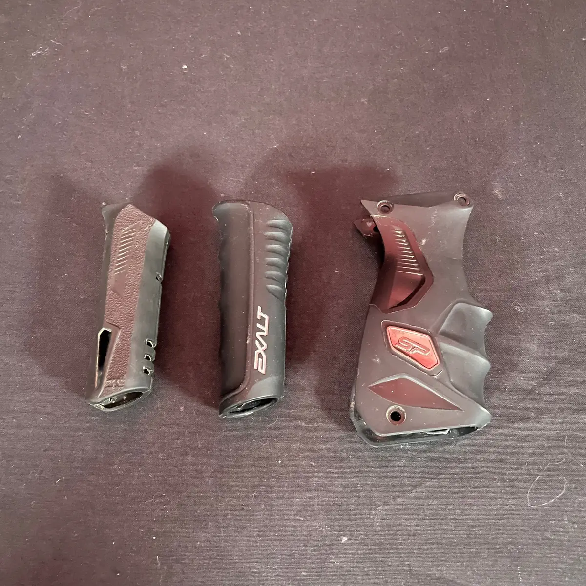 Used Shocker Amp Grip Kit - Black W/ Extra Exalt Foregrip 1