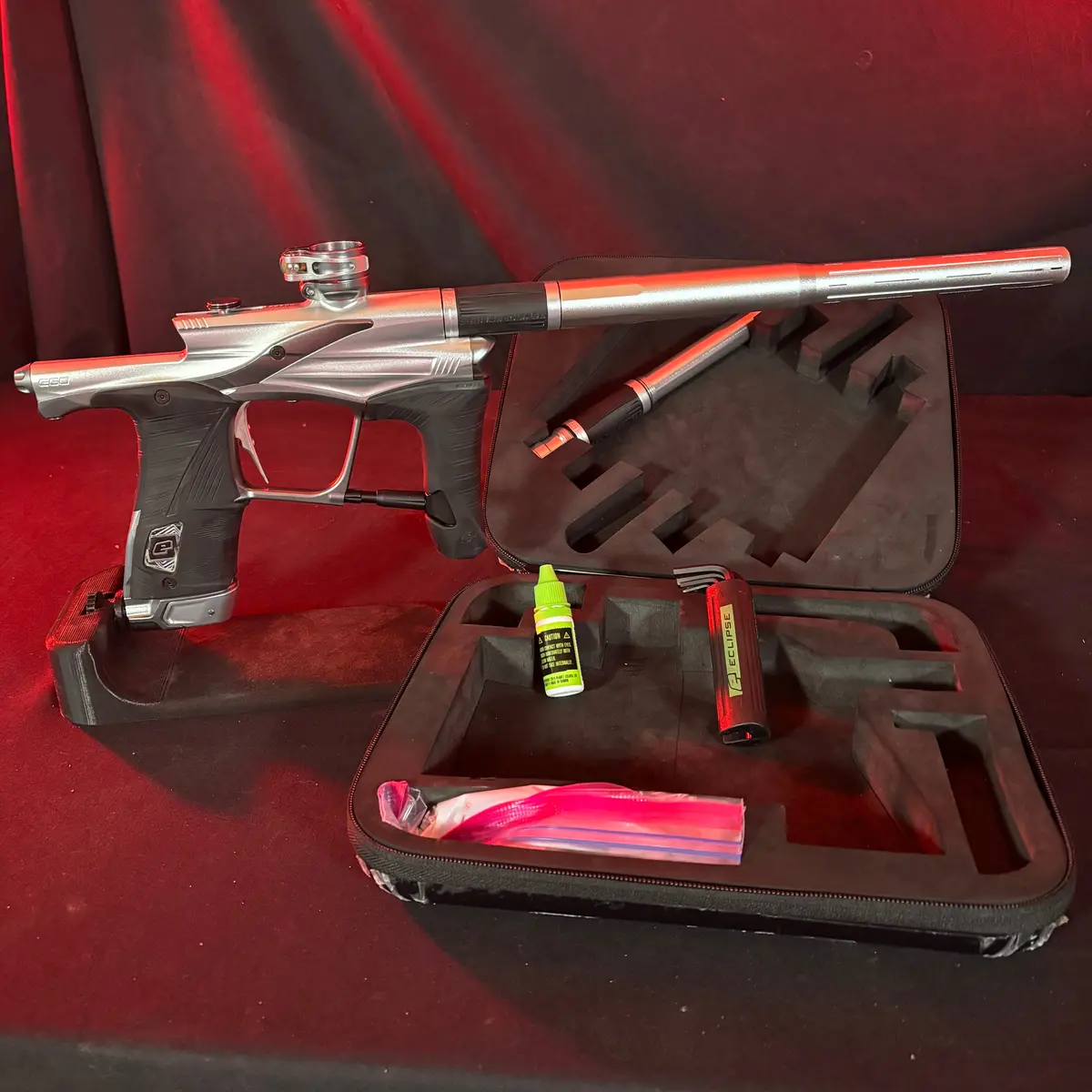 Used Planet Eclipse Lv1.6 Paintball Gun - Titanium/Pewter 1
