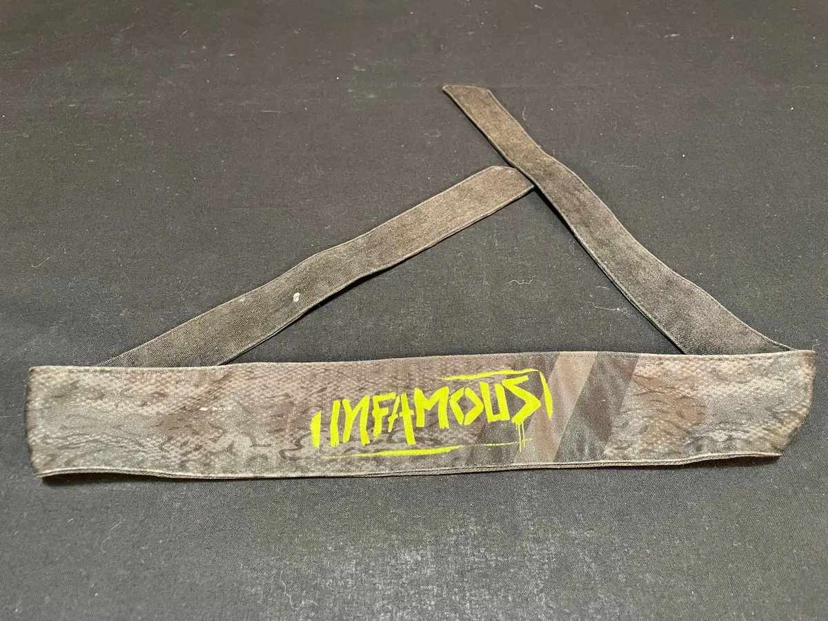 Used Hk Army/Infamous Paintball Headband - Black Snake Skin 1