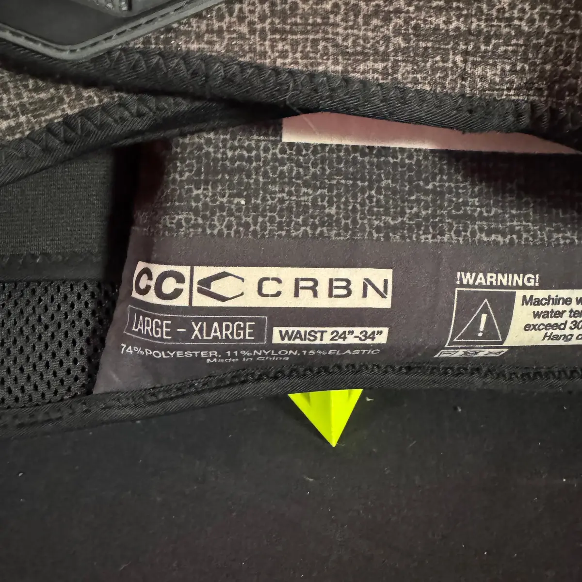 Used Carbon Cc Paintball Harness - 5 + 7 Heather Grey - Large/Xl 1