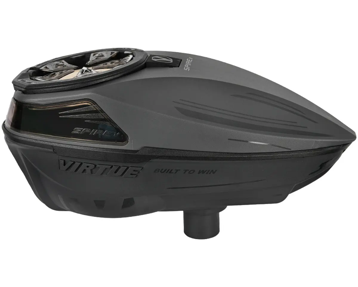 Virtue Spire 5 Paintball Loader - Grey/Black 1