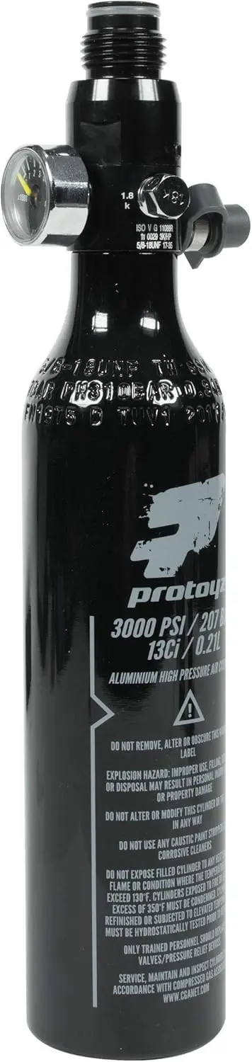 Protoyz Hpa 13Ci 3000Psi Compressed Air Tank 1